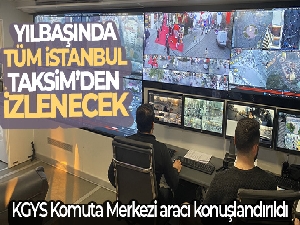 Yılbaşında KGYS Mobil Merkezi'nde tüm İstanbul adım adım izlenecek