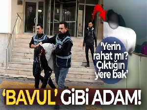 Polisten kaçmak için dolabın üzerinde bavulların arkasına saklandı