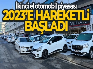 İkinci el otomobil piyasası 2023'e hareketli başladı