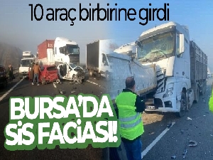 Bursa'da sis faciası