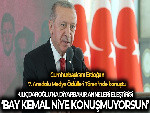 Cumhurbaşkanı Erdoğan'dan Kılıçdaroğlu'na Diyarbakır Anneleri eleştirisi