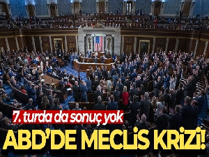 ABD Temsilciler Meclisi Başkanlık seçimlerinde 7. turda da sonuç çıkmadı