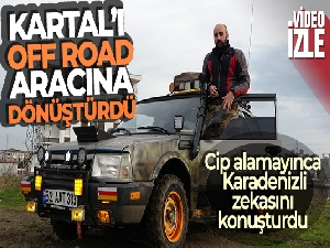 Cip alamayınca Karadenizli zekasını konuşturdu