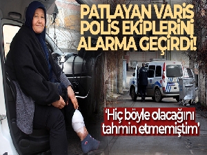 Patlayan varis ekipleri alarma geçirdi