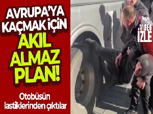 İstanbul'da otobüsün tekerleğinde umuda yolculuk zabıta ekiplerine takıldı