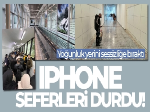 Sarp Sınır Kapısı'ndaki Iphone yoğunluğu yerini sessizliğe bıraktı