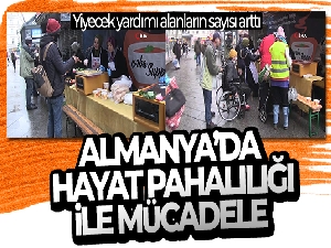 Almanya'da yiyecek yardımı alanların sayısı arttı