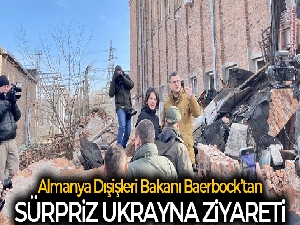 Almanya Dışişleri Bakanı Baerbock'tan Ukrayna'ya sürpriz ziyaret