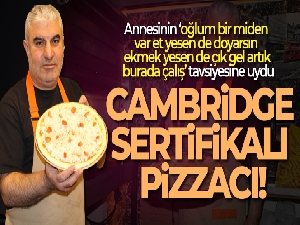 Cambridge sertifikalı pizzacı