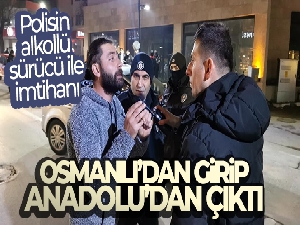 Ehliyetsiz ve alkollü sürücünün polislere söylediği sözler pes dedirtti