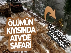 Ölümün kıyısında ATV'de safari