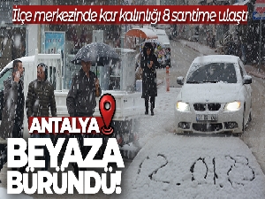 Antalya'nın Korkuteli ilçesi beyaz gelinliğini giydi