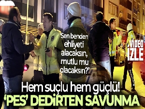 Alkollü sürücüden ilginç savunma