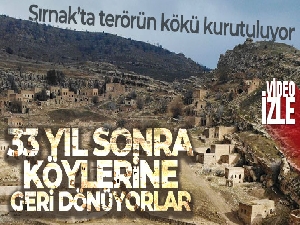 Ezidiler 33 yıl sonra köylerine geri dönüyor