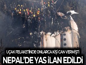 Nepal'de uçak kazası nedeniyle ulusal yas ilan edildi