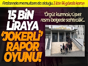 15 bin liraya engelli raporu