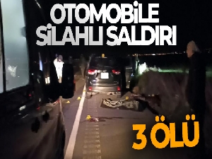 Mardin'de yabancı plakalı otomobile silahlı saldırı: 3 ölü, 2 ağır yaralı