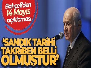 MHP Lideri Bahçeli: '14 Mayıs 2023'ü temel aldığımızda seçimlere 114 gün kalmıştır'
