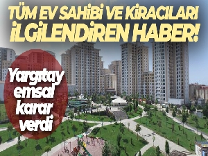 Yargıtay'dan çok konuşulacak depozito kararı