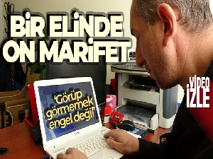 Bir elinde on marifet