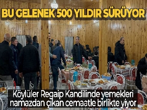 Bu gelenek 500 yıldır sürüyor