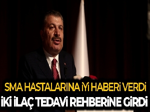 SMA tedavisinde iki ilaç tedavi rehberinde