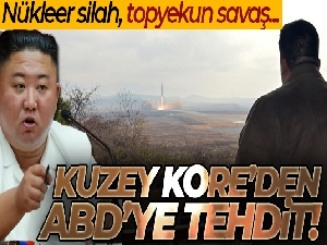 Kuzey Kore'den ABD'ye nükleer silah dahil topyekun savaş tehdidi