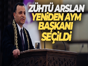 Zühtü Arslan yeniden Anayasa Mahkemesi başkanı seçildi