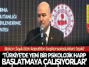 Bakan Soylu'dan kapatılan başkonsolosluklara tepki!