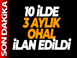 Cumhurbaşkanı Erdoğan: 'Depremden etkilenen 10 ilde 3 aylık OHAL ilan edildi'