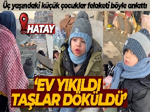 Polis teyzelerinin altında kaldığı enkazın başından ayrılmadılar