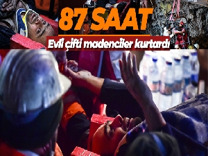 Kahramanmaraş'ta 87 saat sonra enkazdan evli çift sağ çıkarıldı