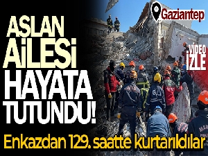 Enkazdan 129. saatte 6 kişi kurtarıldı