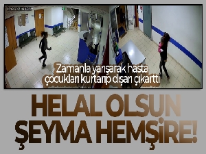 'Helal olsun Şeyma hemşire'