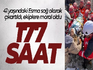 Depremin 177. saatinde inanılmaz kurtuluş