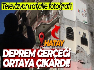 Hatay'ın merkezinden ilginç görüntü