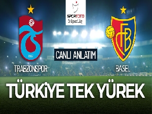 UEFA Avrupa Konferans Ligi: Trabzonspor: 1 - Basel: 0