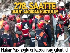 278'inci saatte inanılmaz kurtuluşun adı Hakan oldu