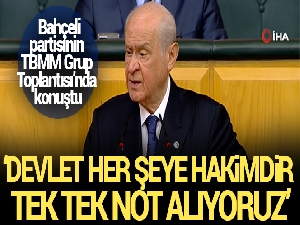MHP Genel Başkanı Bahçeli: 'Devlet her şeye hakimdir, iftiralar ise beyhudedir”