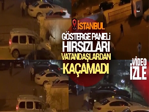 Büyükçekmece'de otomobilden hırsızlık yapmaya çalışan 3 kişi vatandaşlardan dayak yedi