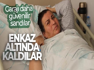 Garajı daha güvenilir sandılar, 2'nci depremde garaj enkazında kaldılar