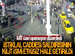 İstiklal Caddesi saldırısının kilit ismi etkisiz hale getirildi