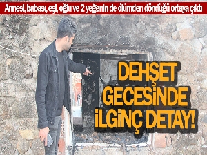 Dehşet gecesinde ilginç detay ortaya çıktı
