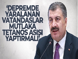 Bakan Koca: 'Görev yeri deprem bölgesi olan ve tayin isteyen sağlık personeli için düzenleme yaptık'