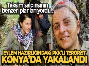 Eylem hazırlığındaki kadın terörist yakalandı