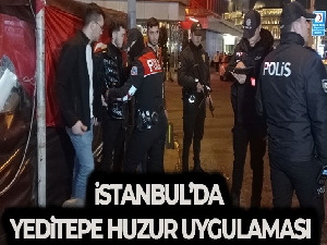 İstanbul'da helikopter destekli Yeditepe Huzur Uygulaması