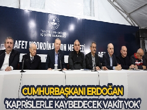 Cumhurbaşkanı Erdoğan: 'Kaprislerle kaybedecek vakit yok'