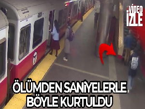 Tavandan düşen 25 kilogramlık panelin altında kalmaktan son anda kurtuldu