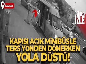 Korku dolu anlar: Kucağında çocukla yola düştü