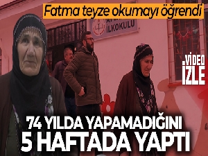 74 yılda yapamadığını 5 haftada yaptı